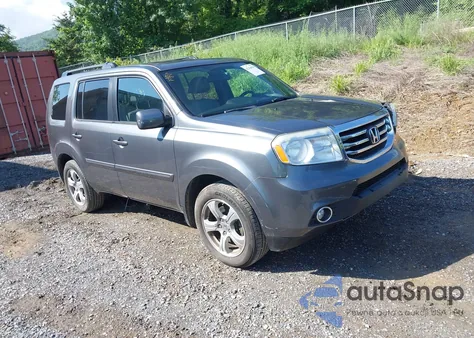 2013 Honda Pilot Ex-L из США, поврежденный, VIN 5FNYF4H59DB056695